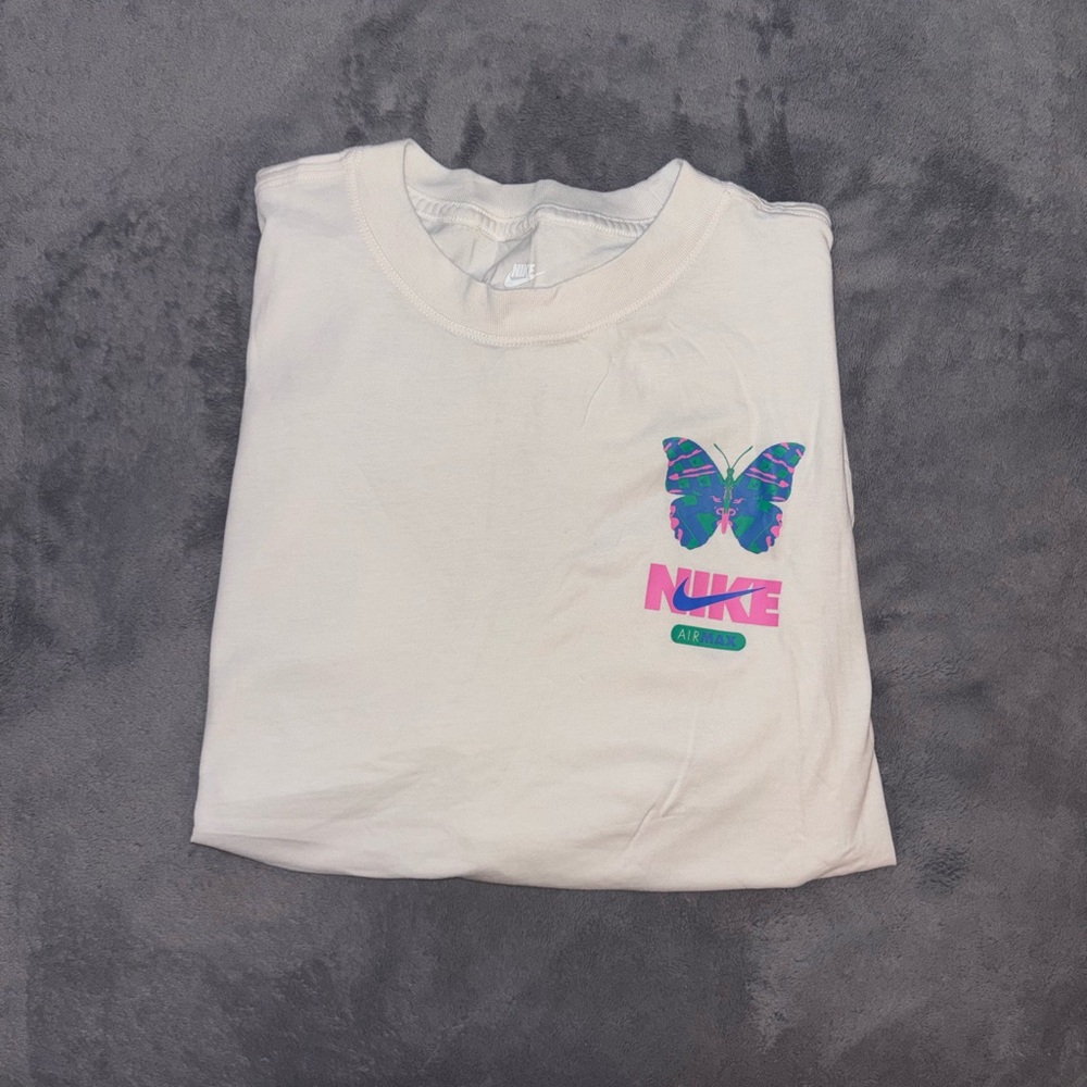 Nike Tee with Butterfly Graphic